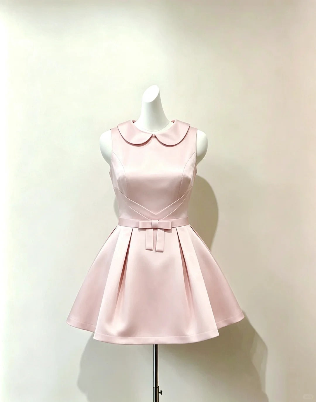 Cute A Line Pink Satin Mini Short Cocktail Gown Homecoming Dresses Ideas Hoco Outfits RB4906