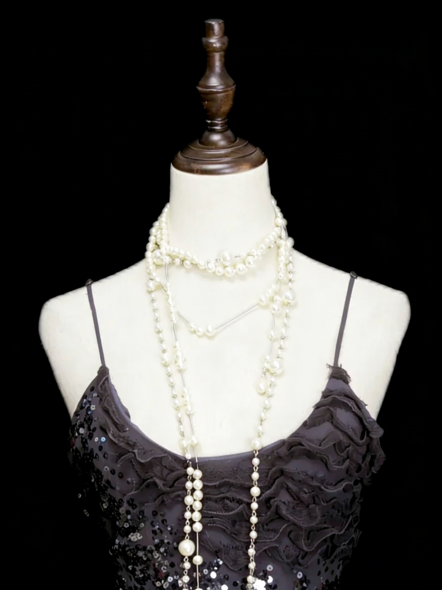 Robe de soirée sirène vintage à fines bretelles, style années 80, 70, 90, sequins gris argenté, longue, idéale pour les bals de fin d'année ou les remises de diplômes (N1145)