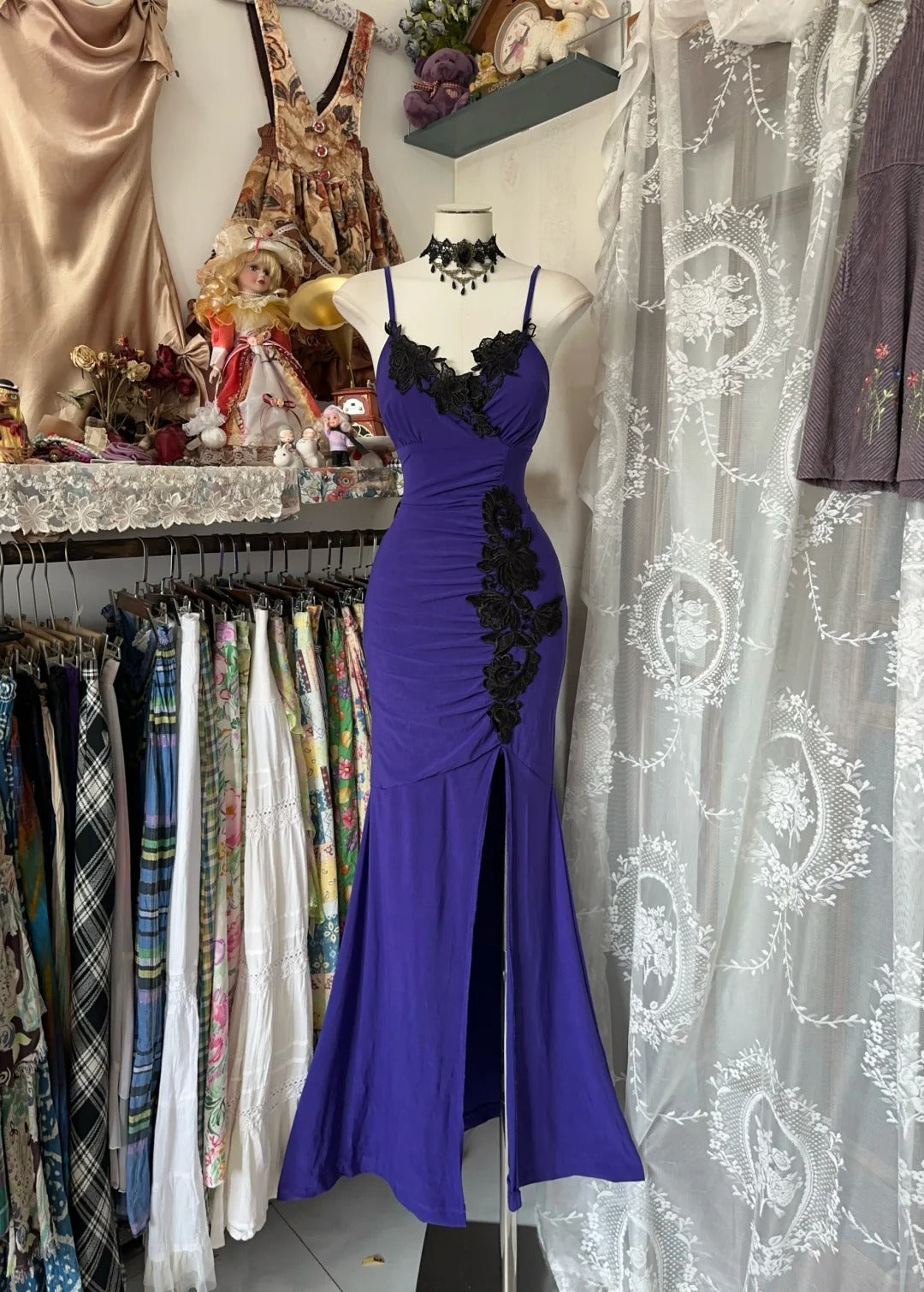 Elegante Meerjungfrauen-Abendkleider in Traubenrot, formelle Kleider für Geburtstagsfeiern und Abschlussbälle N1699
