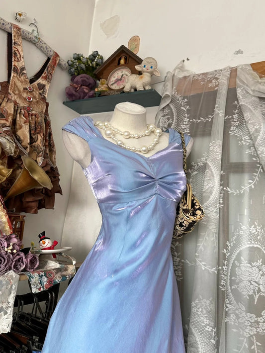 Sexy Mermaid Sweetheart Lilac Mid Length Graduation Birthday Gown Homecoming Dresses N3711