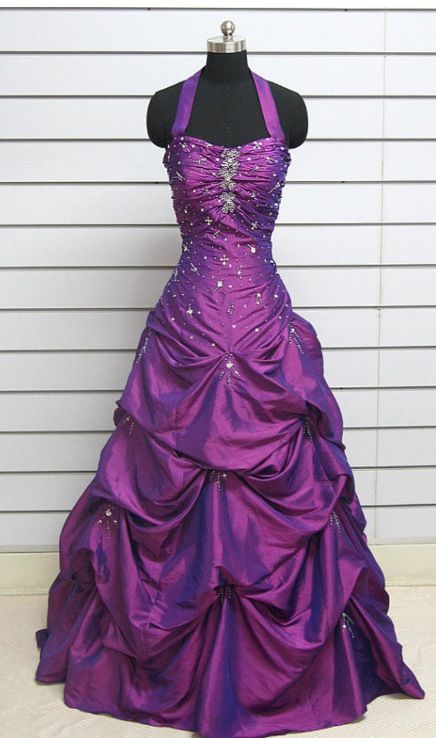 Magnifique robe de bal violette en satin, sans bretelles, dos nu, robe de soirée longue sans manches, robe de remise de diplôme N1625