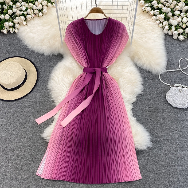 Cute A Line Gradient Dress Fashion Dress RF0074
