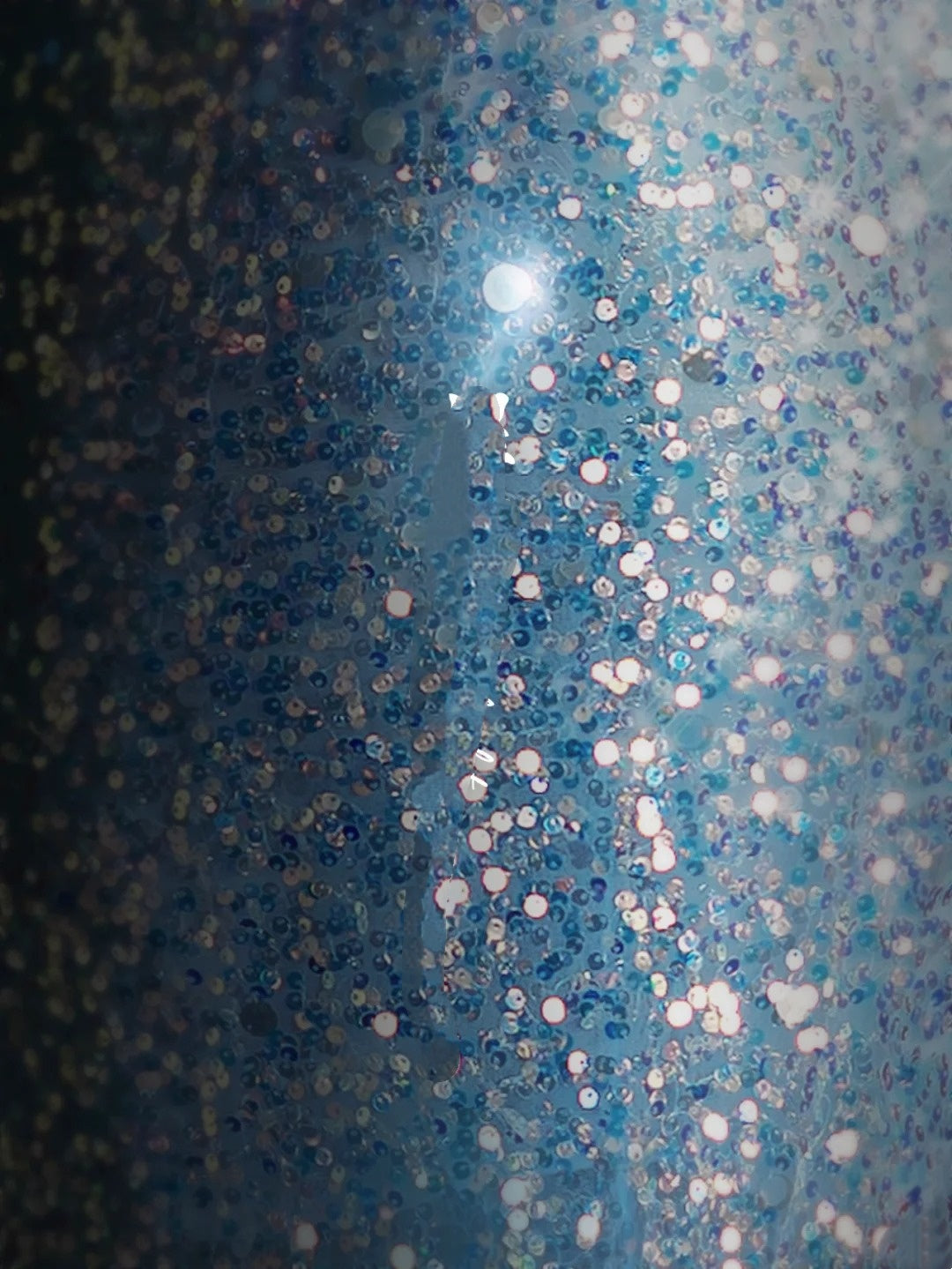 Magnifique robe de bal longue sirène à sequins bleu ciel clair, épaules dénudées, inspiration tenue de soirée N245
