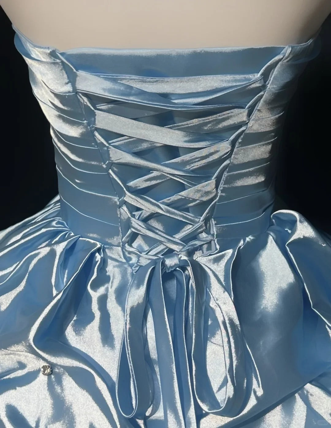 Süßes Ballkleid Sweetheart Hellblau 16. Geburtstag Kleid Homecoming Kleider N3807