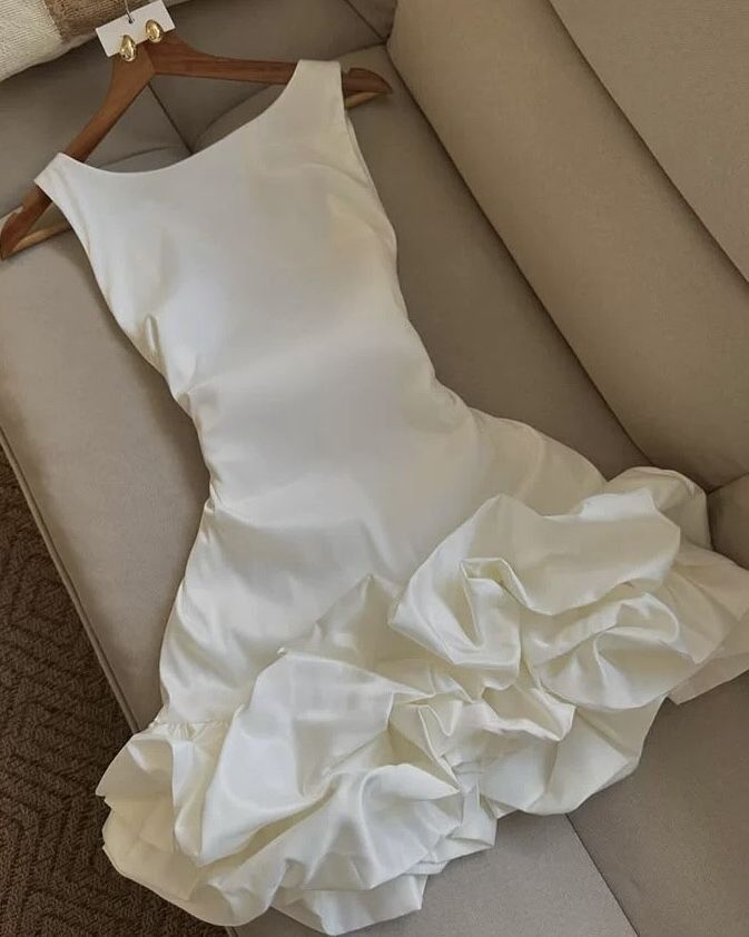Damenkleid Sommer Neu Vintage High-End Entworfen Retro Stil Satin Homecoming Kleider N2163