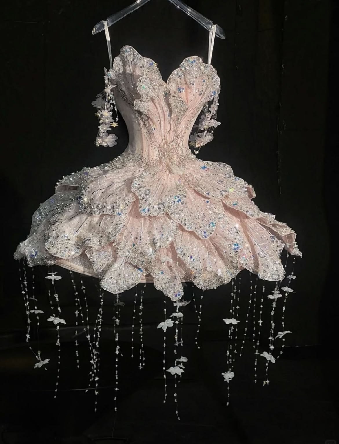 Robes de soirée élégantes, col cœur, roses avec perles, idées de robes courtes Hoco, robes de bal de promo RB4082