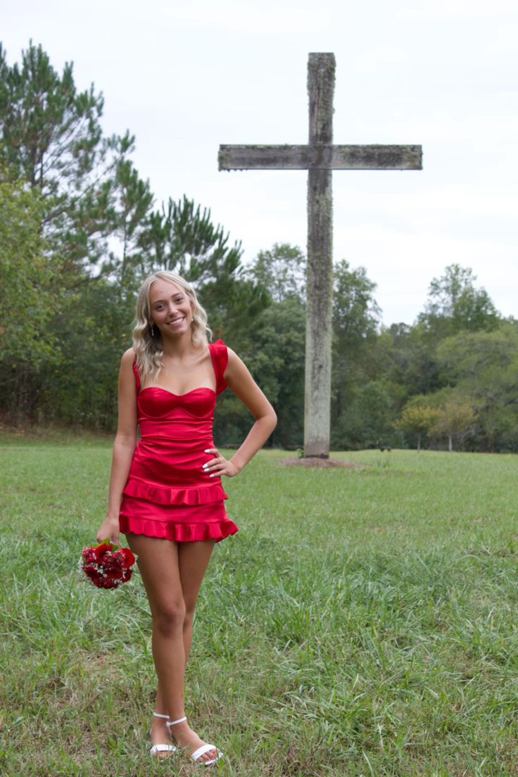 Sexy A Line Red Tight Sweetheart Short Inspo Hoco Dress Homecoming Dresses RB4199