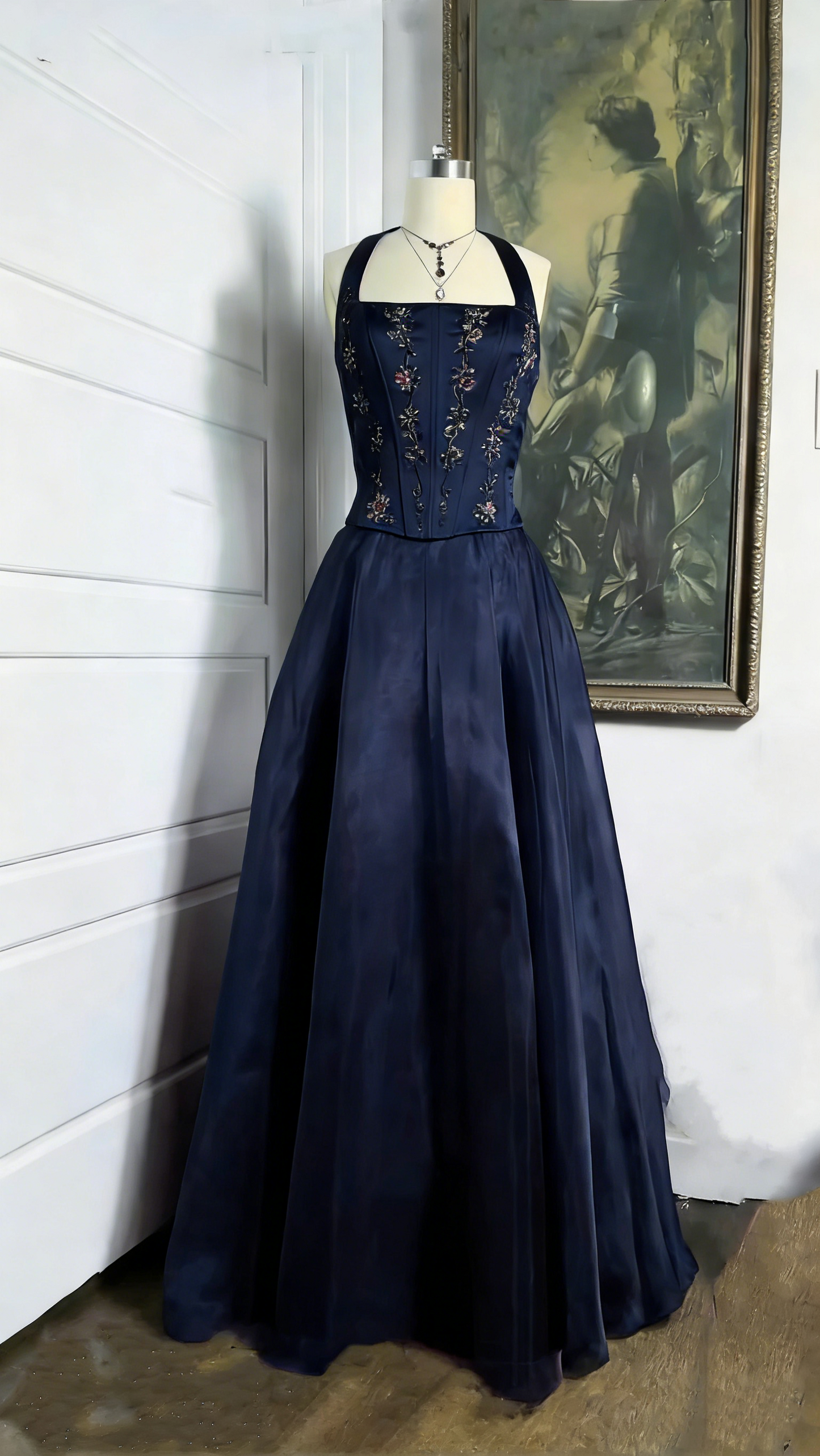 Modest Senior Prom Dresses High Schools Inspiration A Line Halter Burgundy Semi Formal Grad Long Prom Dress For Teens AB2124