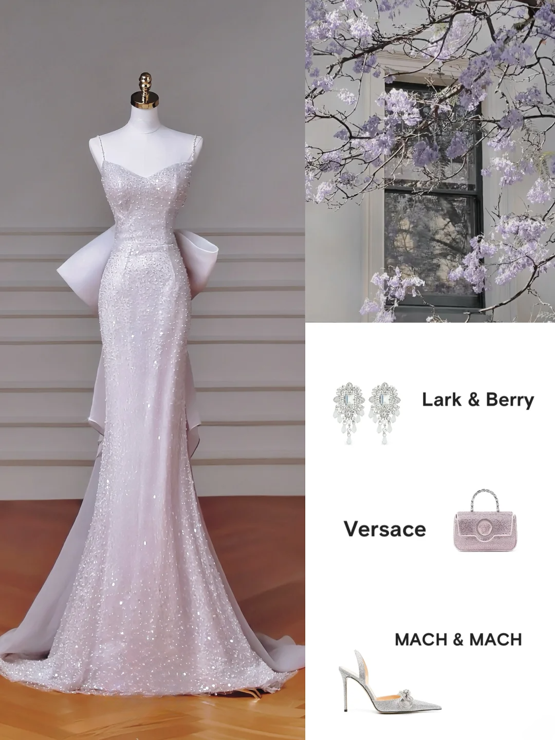 Robe de soirée longue sans manches à fines bretelles, style sirène, ornée de sequins et de perles, idéale pour un bal de promo ou un dîner chic (AQ095)
