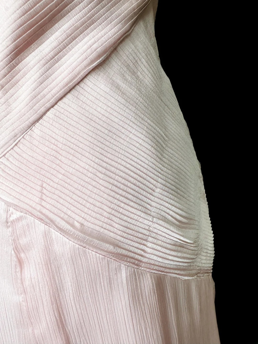 Vintage 80s Prom Dresses Mermaid Strapless Light Pink Chiffon With Ruffled Long Evening Dress Formal Outfits RB5903