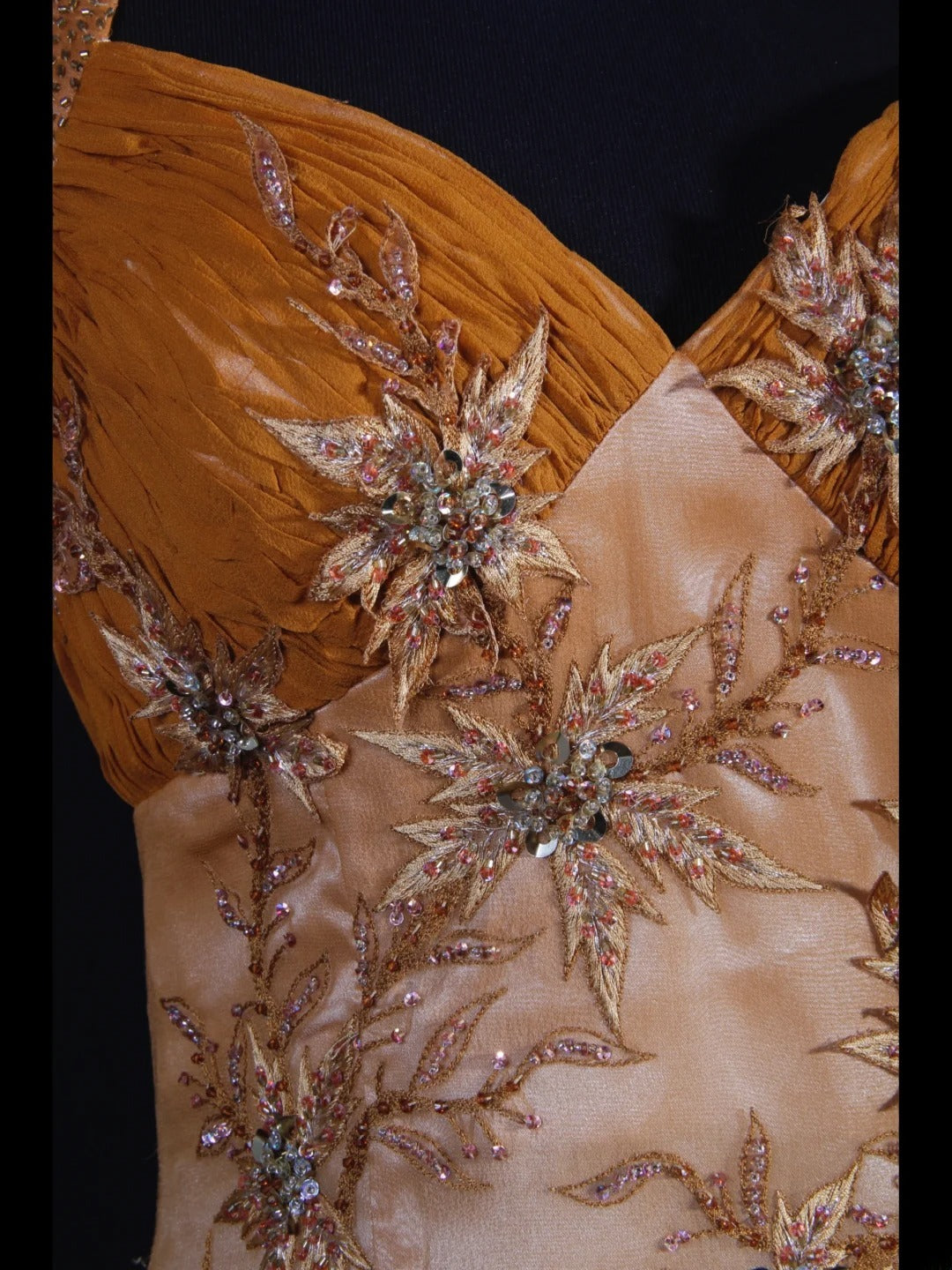 Elegantes Ballkleid im Stil der 1950er Jahre, Meerjungfrauen-Stil, Neckholder, Chiffon, mit Perlenbesatz, langes Partykleid, Abendkleid AS240