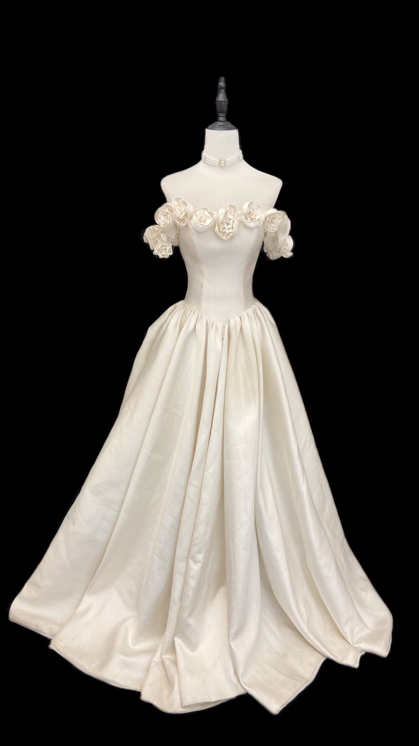 Retro Wedding Dresses Ball Gown Off The Shoulder Plus Size 1970s White Vintage Long Wedding Dress Bride Gowns AU101