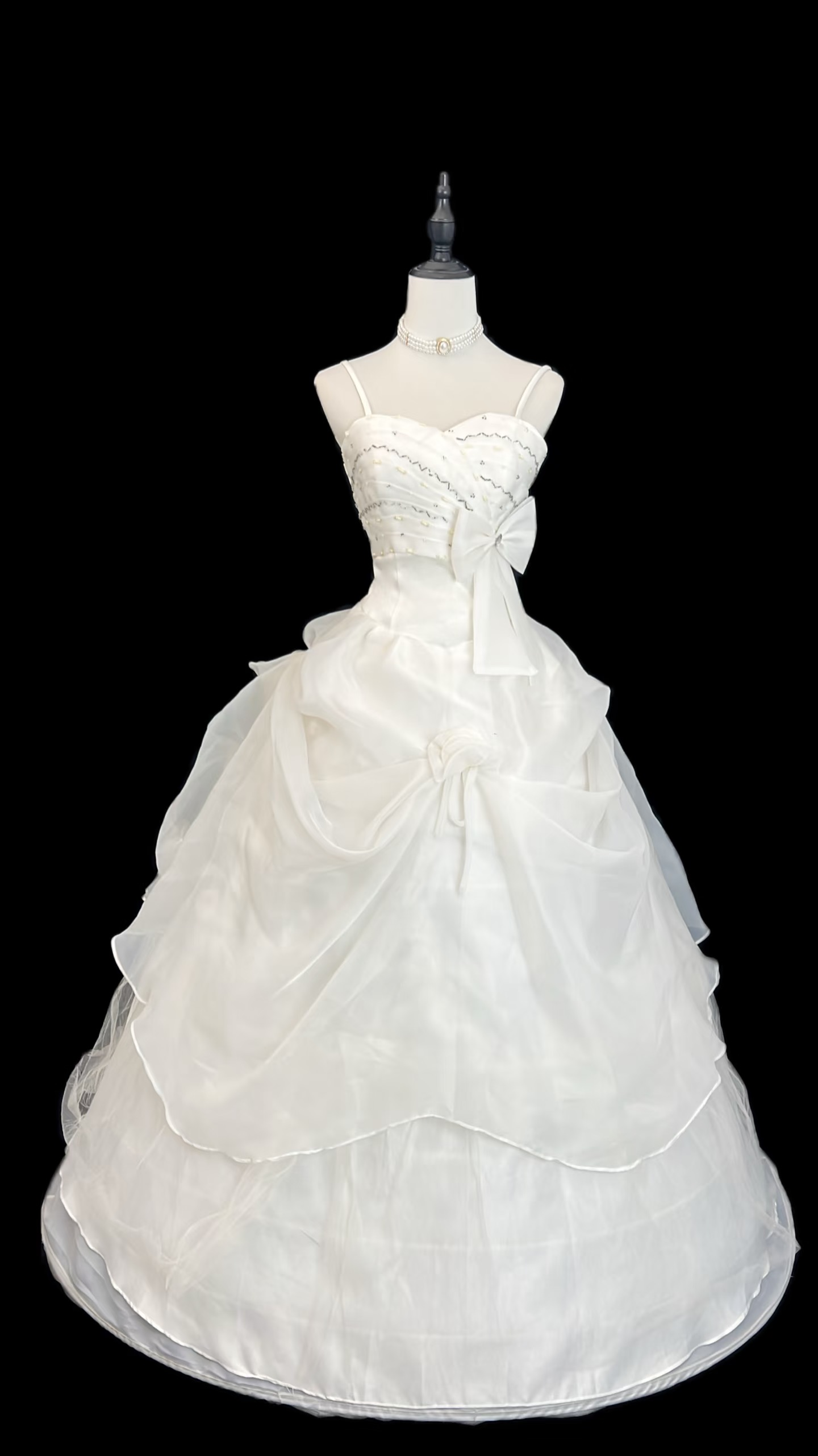 Retro Wedding Dresses Ball Gown Spaghetti Strap Plus Size 1980s Vintage Long Wedding Dress Bride Gowns AU130