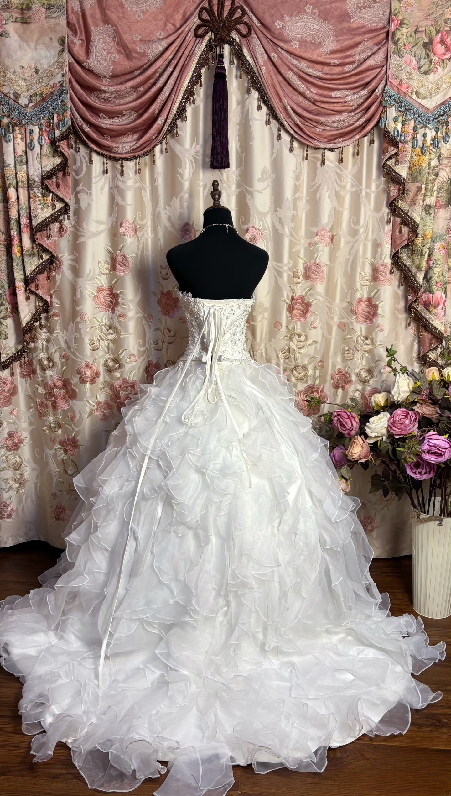 Retro Style Wedding Dresses Ball Gown Sweetheart Plus Size 1980s Vintage Long Lace Wedding Dress Bride Gown AU171