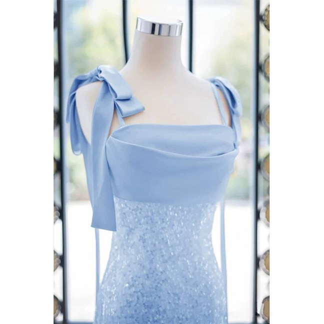 Robe de bal longue rose vintage à bretelles trapèze et paillettes, tenue de soirée pour 20e anniversaire, robe de remise de diplôme, AU251