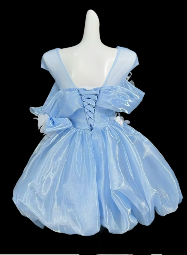 Robe De Bal Magnifique Épaules Dénudées Bordeaux Courte Mini Soirée Anniversaire Cocktail Retour À La Maison Robes N4363