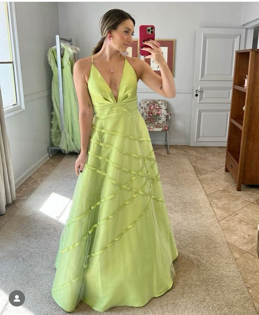 Modest Ball Gown Spaghetti Straps Satin Long Prom Dresses 22th Birthday Outfits Prom Gown RB1572
