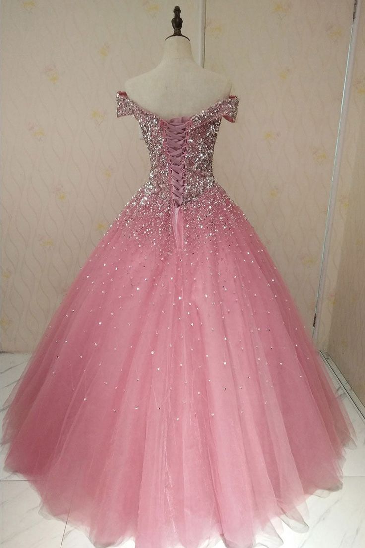 Robe de bal princesse en tulle bleu marine, tenue de bal, robe longue de 15 ans, RB1664