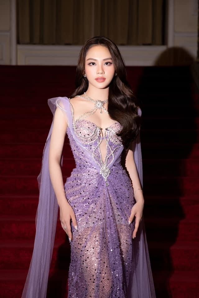 Robe de bal longue à paillettes lilas style sirène de conte de fées pour adolescentes, tenue de soirée, tenue d'anniversaire, robe de bal RB1697