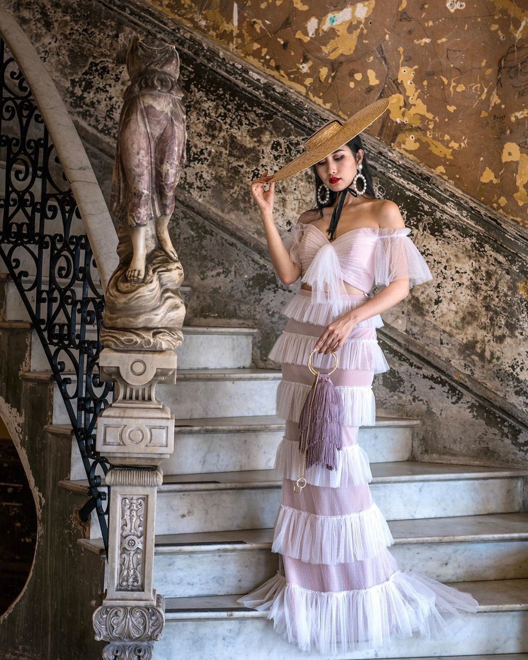 Robe de bal rose en tulle, élégante, épaules dénudées, tenue de soirée, tenue d'anniversaire, RB1725