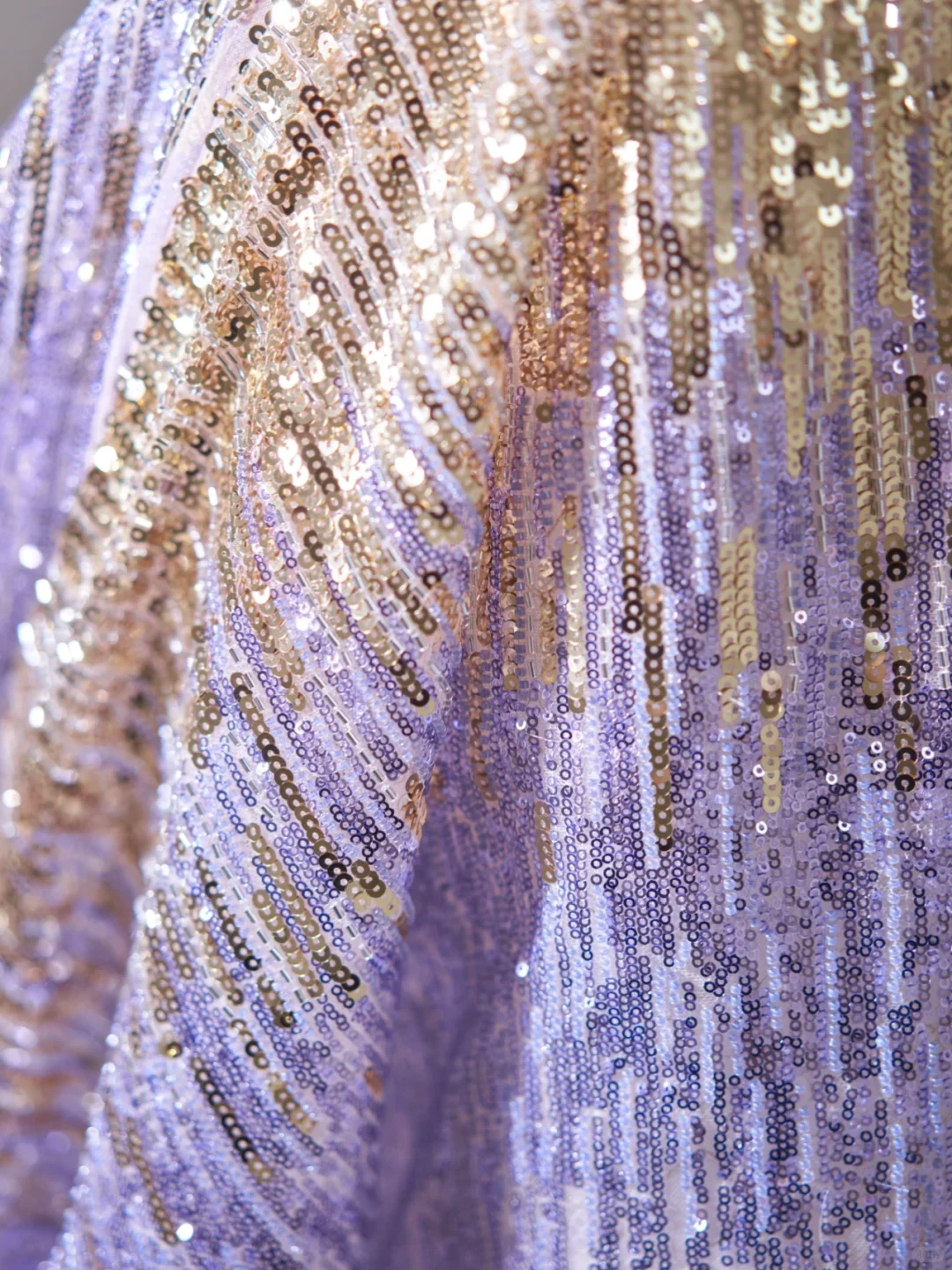 Robe de bal rétro à épaules dénudées et paillettes lilas, longue robe de bal, tenue impressionnante pour un 18e anniversaire, robe de bal RB1899