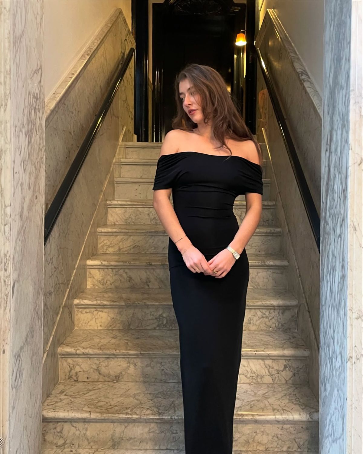 Robe de bal noire plissée à épaules dénudées et sirène, tenue de soirée formelle, RB1986