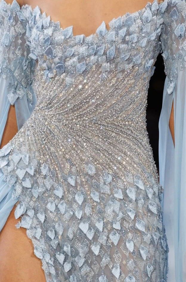 Robe de bal longue et sexy à épaules dénudées et paillettes bleu ciel, tenue de soirée pour 22 ans, robe de remise de diplôme, RB961