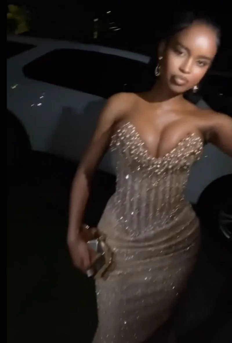 Luxuriöses Perlen-Abendkleid mit Herzausschnitt, Korsett, Meerjungfrauen-Schnitt, langes Paillettenkleid, Abschlusskleid für Damen AB1534