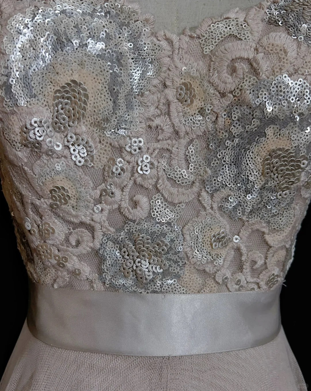Elegantes A-Linien-Spaghettiträger-Kleid in Rouge-Pink mit Pailletten-Spitze, Ballkleid mit Pailletten für Geburtstage und Abschlussbälle N2834