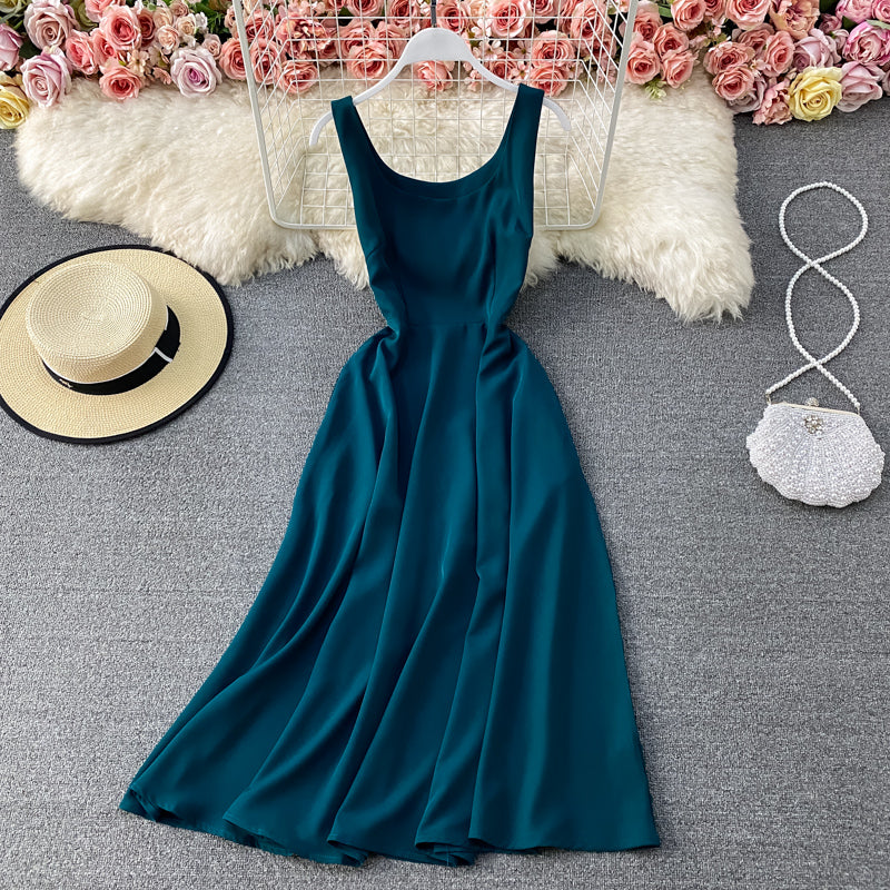 Simple A Line Short Dress Fashion Dress RF0209