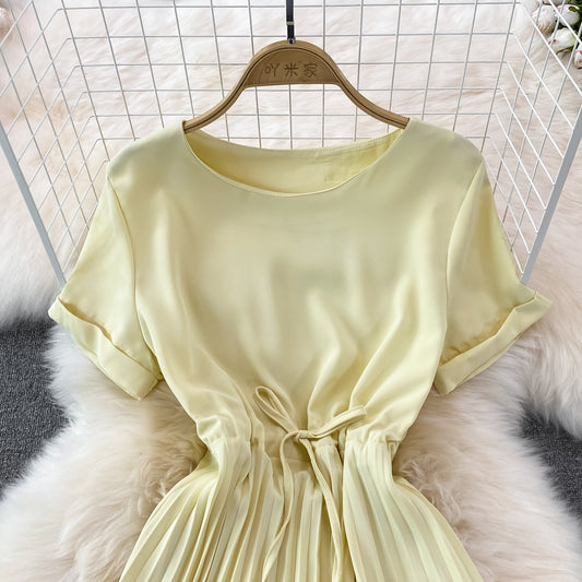 Cute Color Block A Line Dress Fashion Dress RF0086