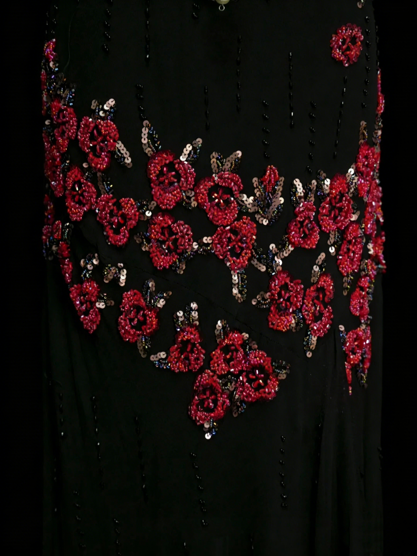 Vintage Mermaid V Neck Black With Beads Bodice College Formal Outfit Long Prom Graduation Dresses For Teens N1308