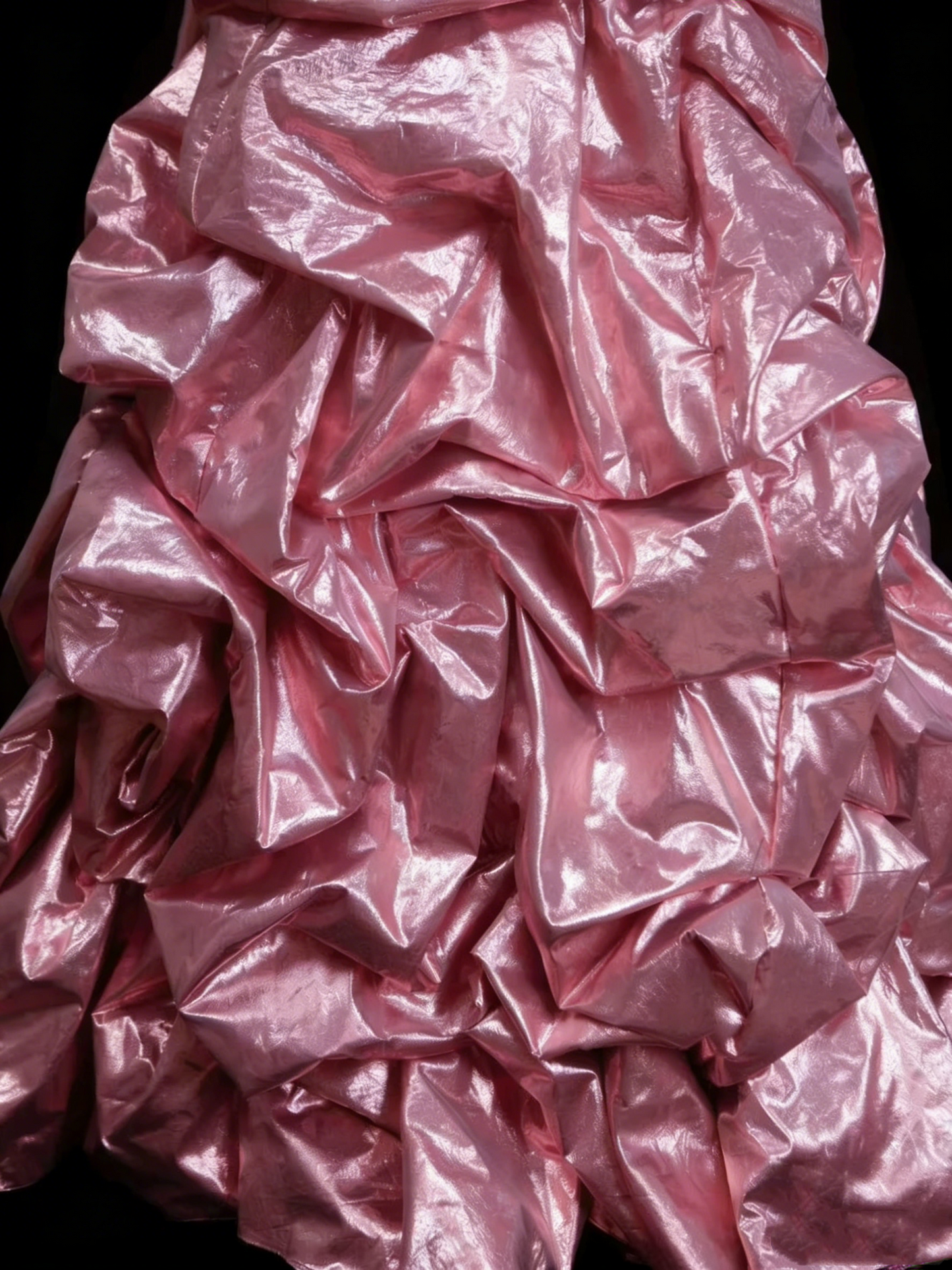 Vintage Meerjungfrauen-Abendkleid mit Herzausschnitt, rosa, ärmellos, 80er-Jahre-Stil, langes formelles Abendkleid N1443