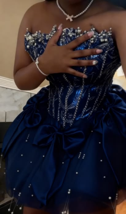 Stunning 21st Birthday Party Gown Short Mini Hoco & Homecoming Dress Inspo Graduation Dresses RB6638