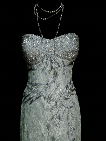 Robe de bal rétro fourreau bustier cœur en dentelle, robe courte pour 18 ans, robe de soirée N1258