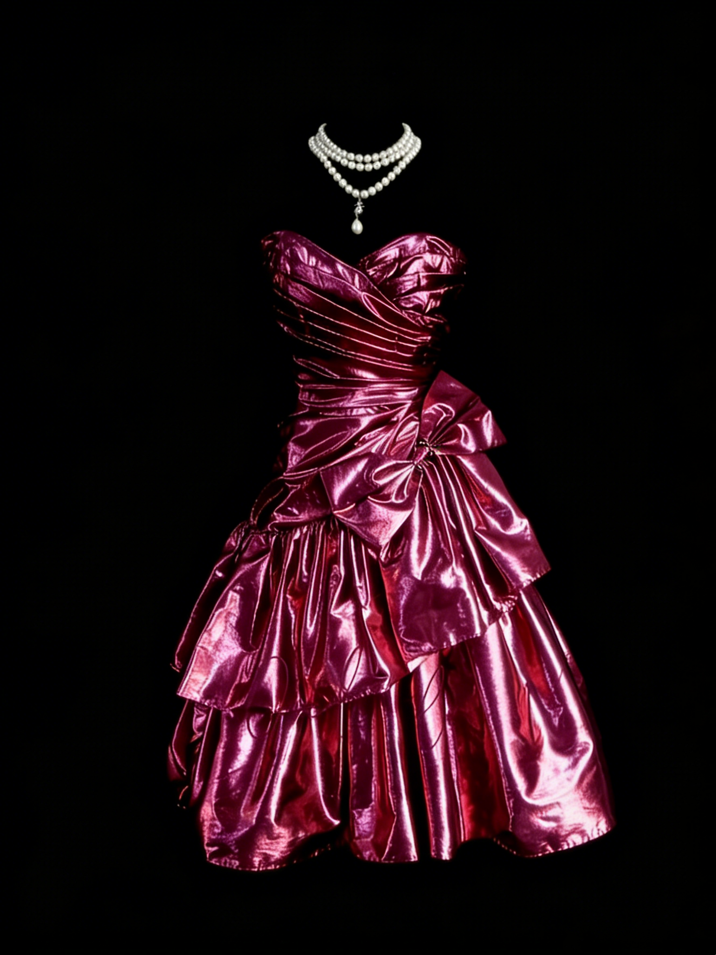 Robe de bal rétro rose à décolleté cœur, robe courte pour un 18e anniversaire, robe de soirée N1259