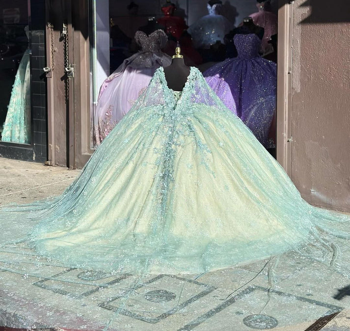 Robe de bal mignonne à bretelles spaghetti en tulle, longue sans manches, avec appliques, pour les 15 et 16 ans, DH2907