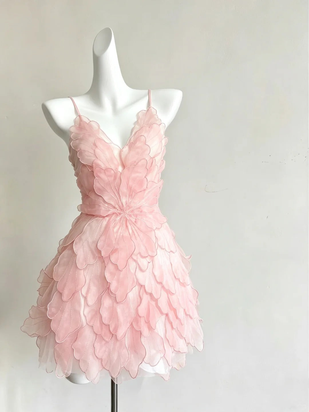 Cute A line Spaghetti Strap Pink Graduation Dresses High School For 8th Grade Senior Inspo Birthday Outfits Homecoming Dress RB3279