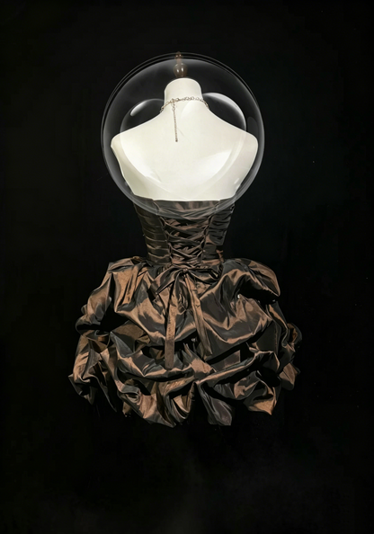 Glam Ballkleid Sweetheart Schokoladen Partykleid 16. Geburtstag Abendkleid Heimkehrkleider N3809