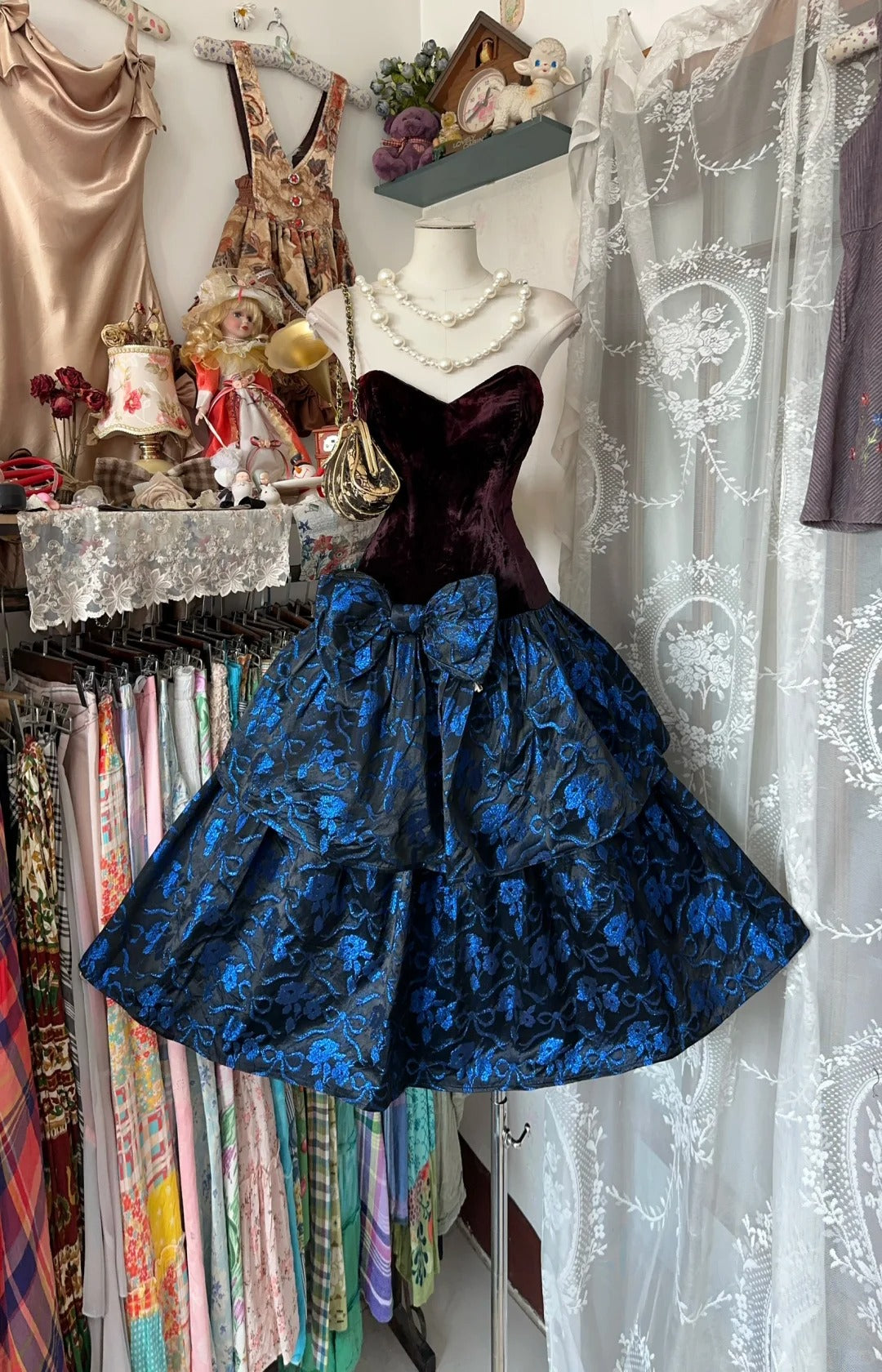 Simple Ball Gown Sweetheart Lace Mid Length Graduation Birthday Gown Homecoming Dresses N3745