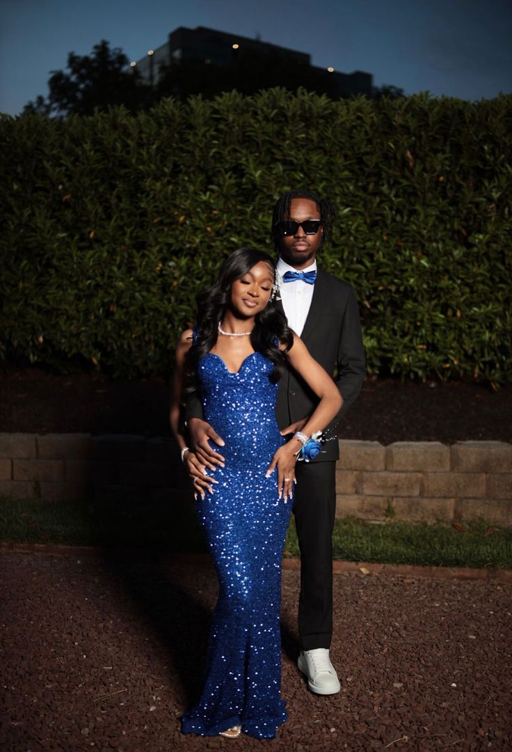 Gorgeous Mermaid Royal Blue Sequins Bodice Prom Dresses Long Formal Party Gown AB358