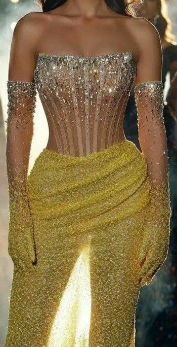 Robe de bal de fin d'année modeste, inspiration lycéenne, sirène, bustier, fente jaune, pour jeunes filles noires, robe longue semi-formelle pour adolescentes AB2006