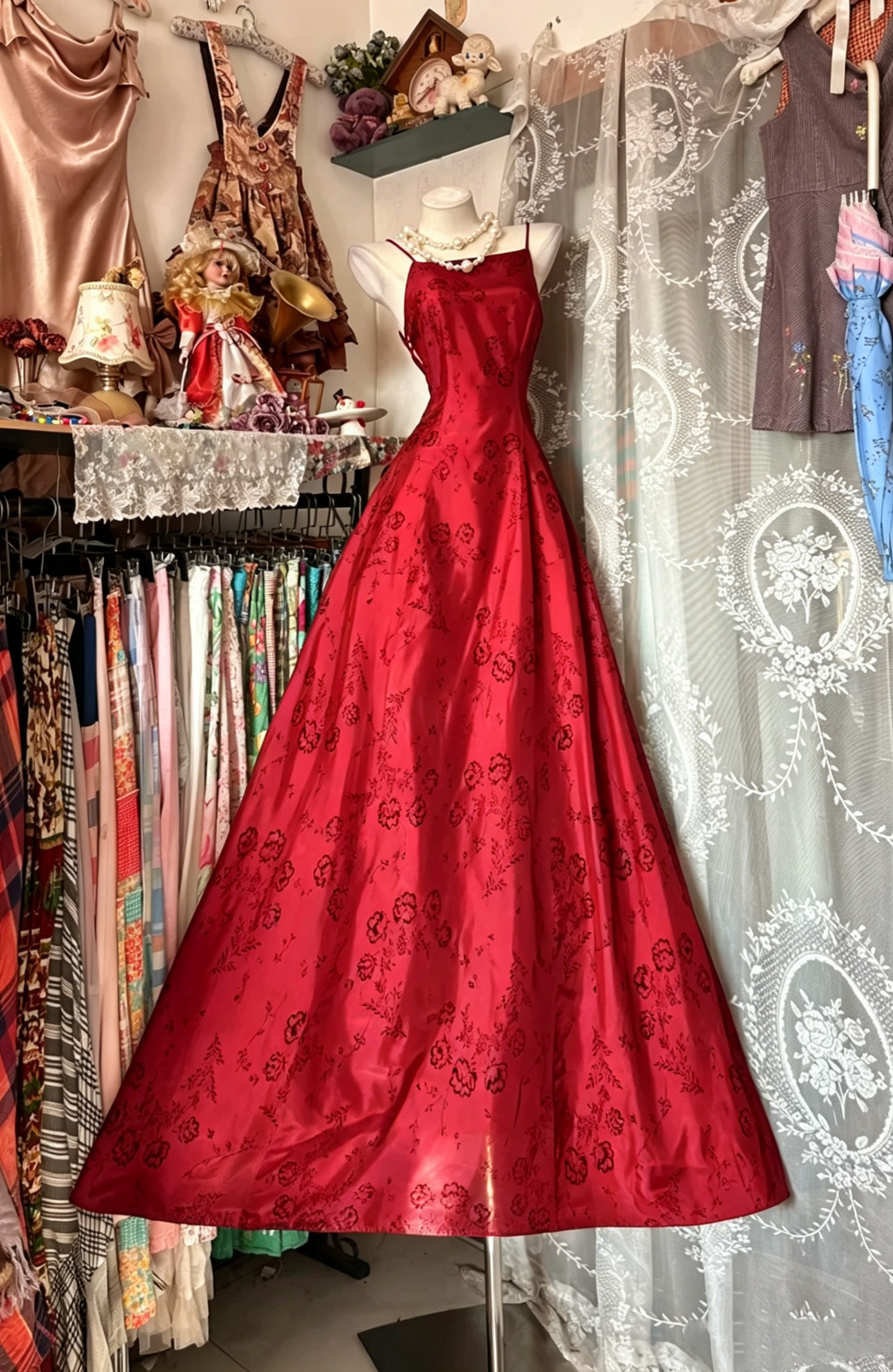 Robes de Bal Élégantes Robe de Soirée Longue Bleu Marine à Bretelles Fines Tenues de Soirée Formelles N3728