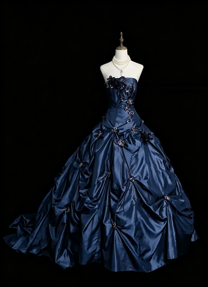 Retro-Ballkleid, trägerlos, burgunderrot, 60er-Jahre-Stil, Abendkleid, langes formelles Partykleid N830