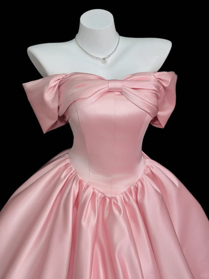 Mignonne robe de bal bustier idées d'inspiration robe de bal de fin d'année courte mini rose robe de hoco robes de bal N4542
