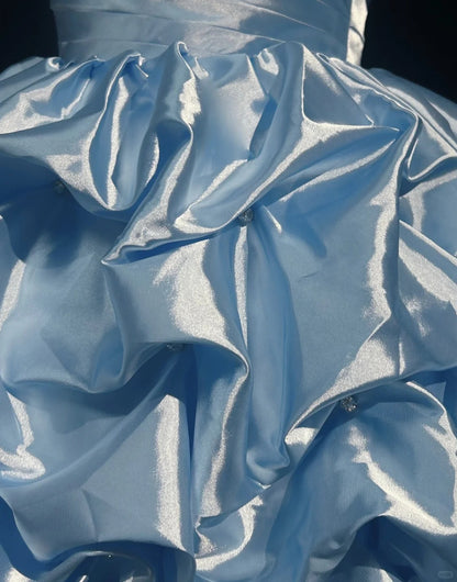 Süßes Ballkleid Sweetheart Hellblau 16. Geburtstag Kleid Homecoming Kleider N3807