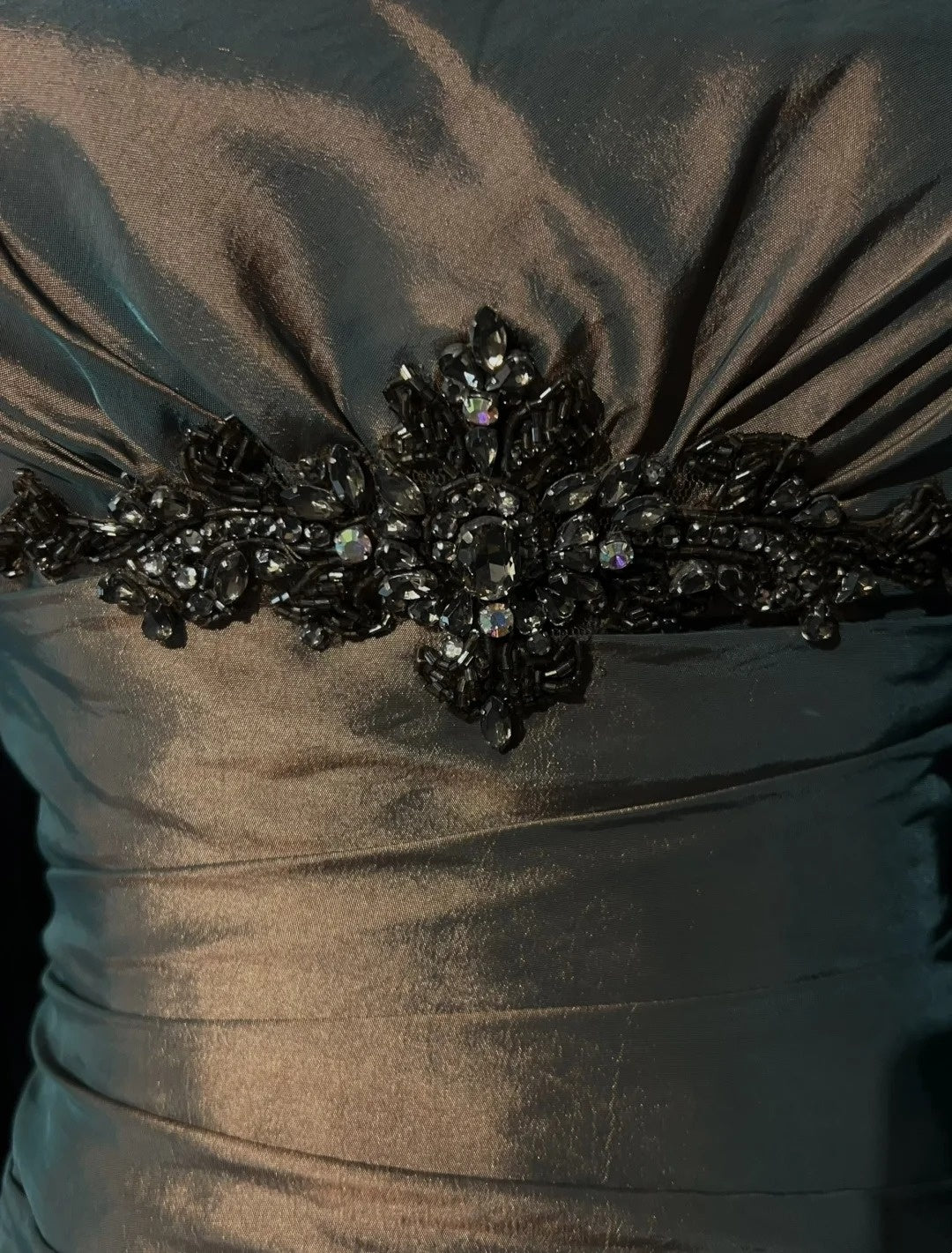 Robes de bal vintage coupe trapèze bustier sans manches années 1990 longue robe de soirée formelle N2633