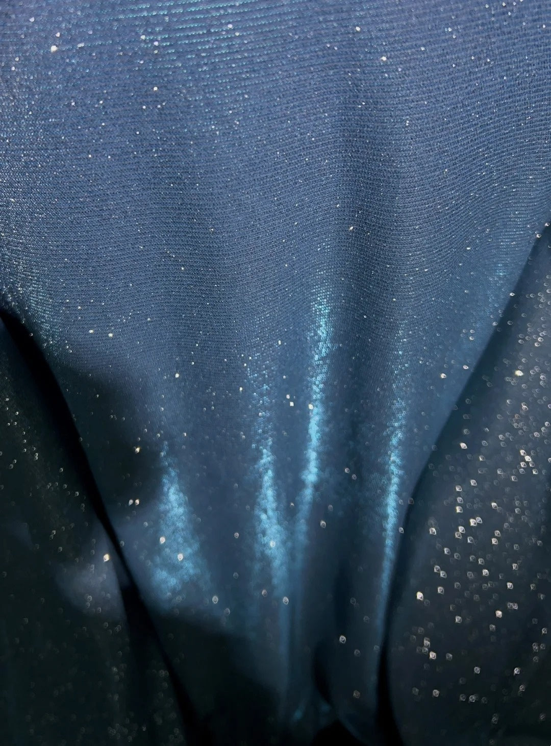 Elegante Abschlussballkleider Inspiration Meerjungfrauen-V-Ausschnitt-Träger Blau Pailletten mit Rüschen für Damen Formelles Kleid N3227