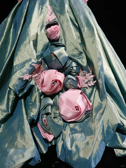 Niedliche Ballkleid Trägerlos Grün Satin Ideen Für Frauen Kurze Länge Geburtstags-Kleider Heimkehr-Outfits N3444