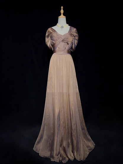 Robes de bal vintage des années 80, coupe trapèze, à fines bretelles, avec volants, longues tenues de soirée N3454